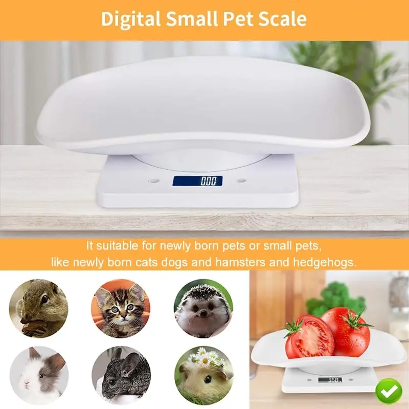 10Kg Digital LCD Pet Weight Scales for Efficient Management