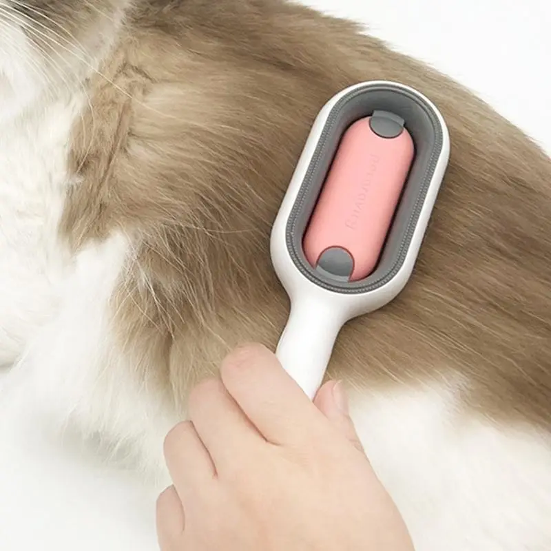 Universal Pet Knots Remover Multifunctional Cat Dog Cleaning Brush With Wipes