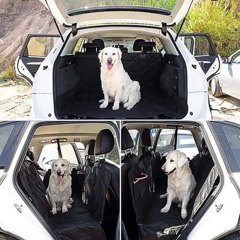 Premium Pet Car Cover Waterproof Cat Dog Back Seat Hammock Nonslip Protector Mat