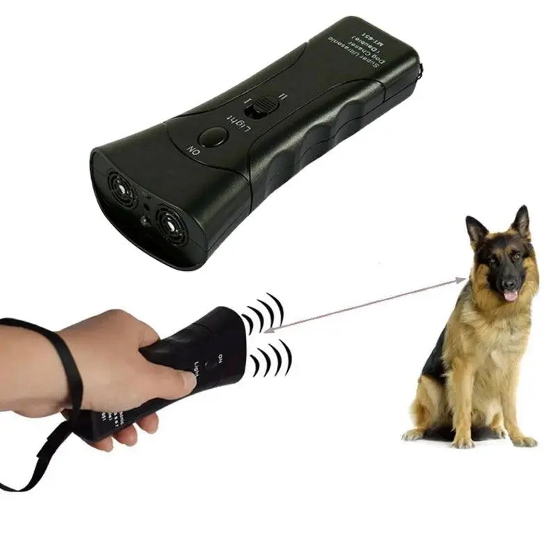 Anti Bark Device Ultrasonic Dog Barking Control Stop Repeller Trainer Train Tool