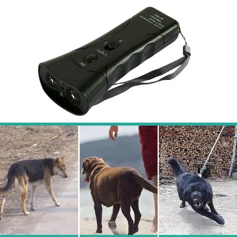 Anti Bark Device Ultrasonic Dog Barking Control Stop Repeller Trainer Train Tool