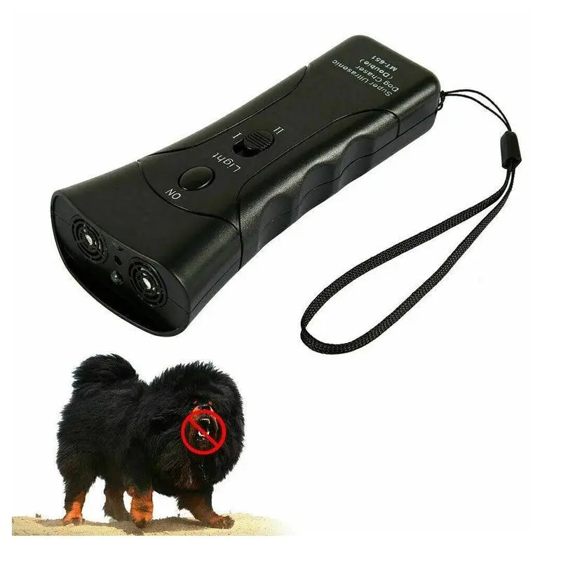 Anti Bark Device Ultrasonic Dog Barking Control Stop Repeller Trainer Train Tool