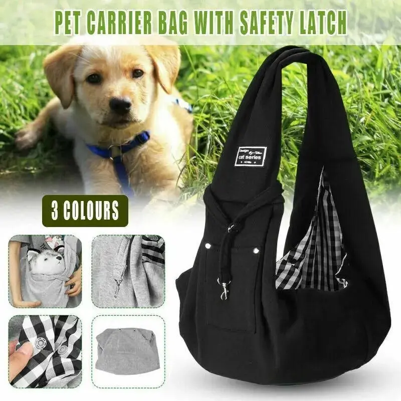 Pet Dog Cat Puppy Carry Bag Carrier Travel Outdoor Shoulder Pouch Sling Backpack