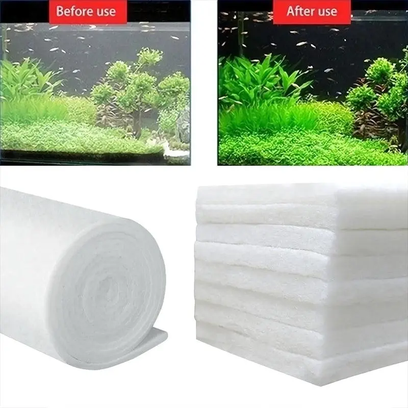 6M Aquarium Filter Foam Fish Tank Pond Sump Filter Cotton Fine Media Sponge Pad