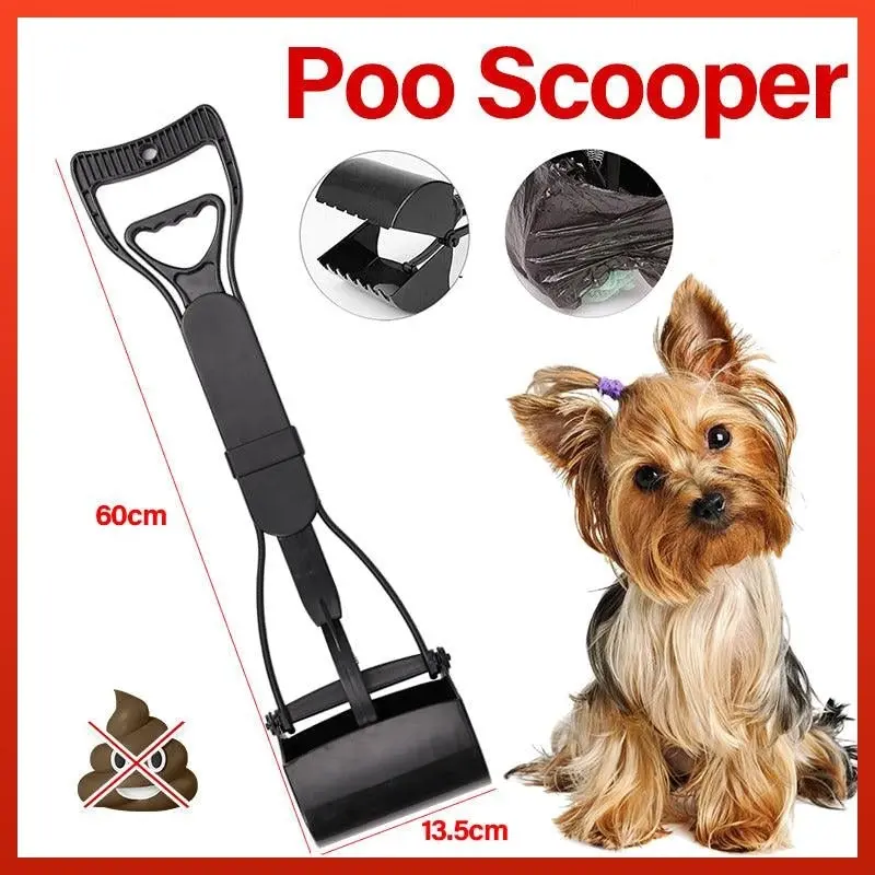 Pet Dog Waste Easy Pickup Pooper Scooper Walking Poo Poop Scoop Grabber Picker