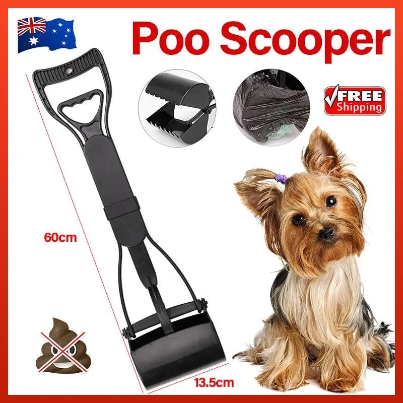 Pet Dog Waste Easy Pickup Pooper Scooper Walking Poo Poop Scoop Grabber Picker