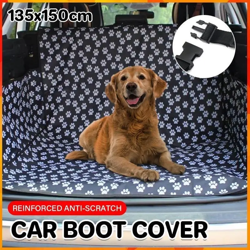 Pet Boot Car Seat Cover Hammock Nonslip Dog Puppy Cat Waterproof Rear Large