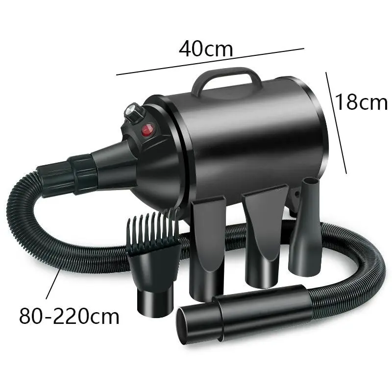 Pet Hair Dryer Dog Cat Grooming Blow Speed Hairdryer Blower Heater  2100W