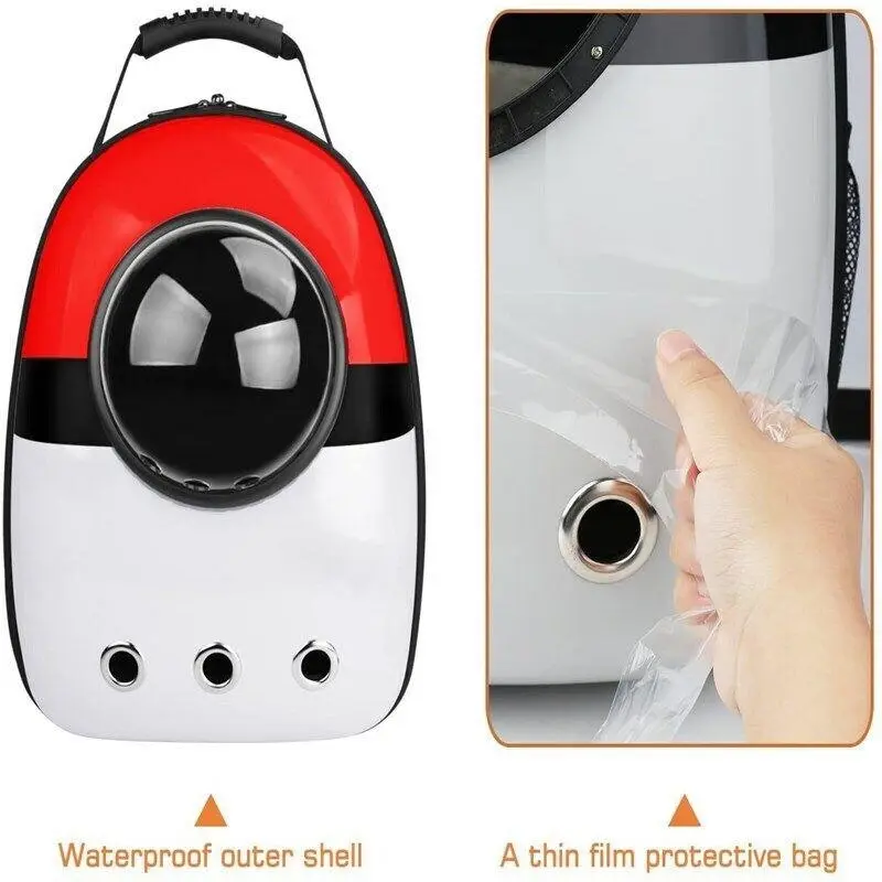 Cat Dog Backpack Carrier Breathable Pet Carrier Bag for Outdoor Travel