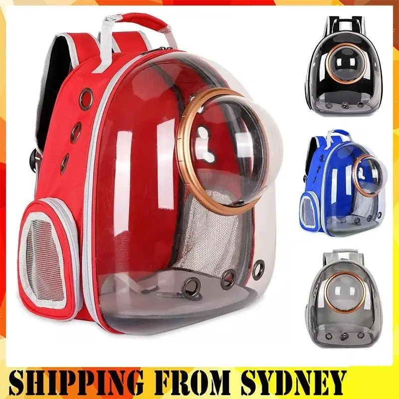 Travel Space Capsule Dog Cat Bag Breathable Outdoor Pet Backpack Carrier