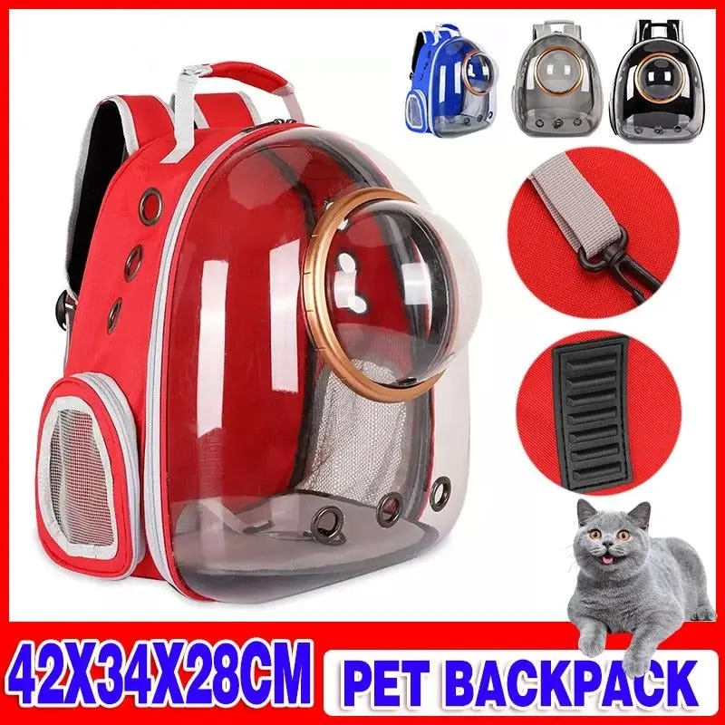 Travel Space Capsule Dog Cat Bag Breathable Outdoor Pet Backpack Carrier