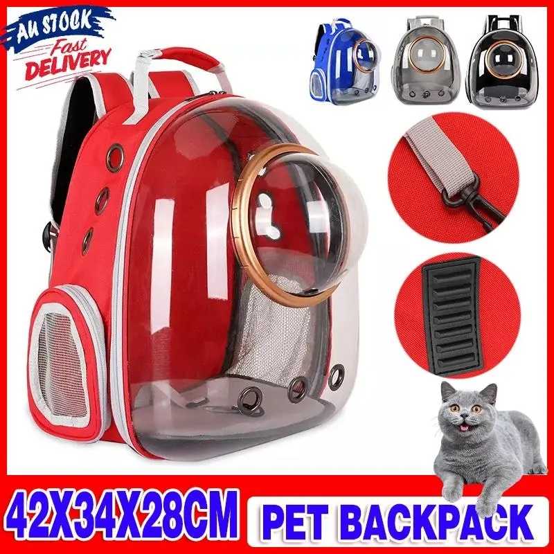 Travel Space Capsule Dog Cat Bag Breathable Outdoor Pet Backpack Carrier