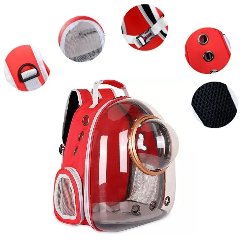 Travel Space Capsule Dog Cat Bag Breathable Outdoor Pet Backpack Carrier