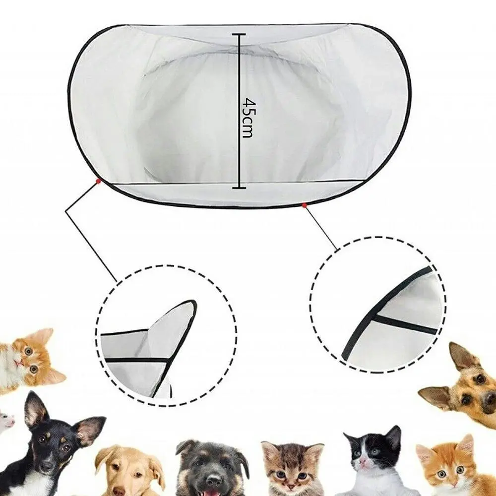 Pet Grooming Shearing Bib for Large Small Dogs Cats Pets 5 Colors Optional