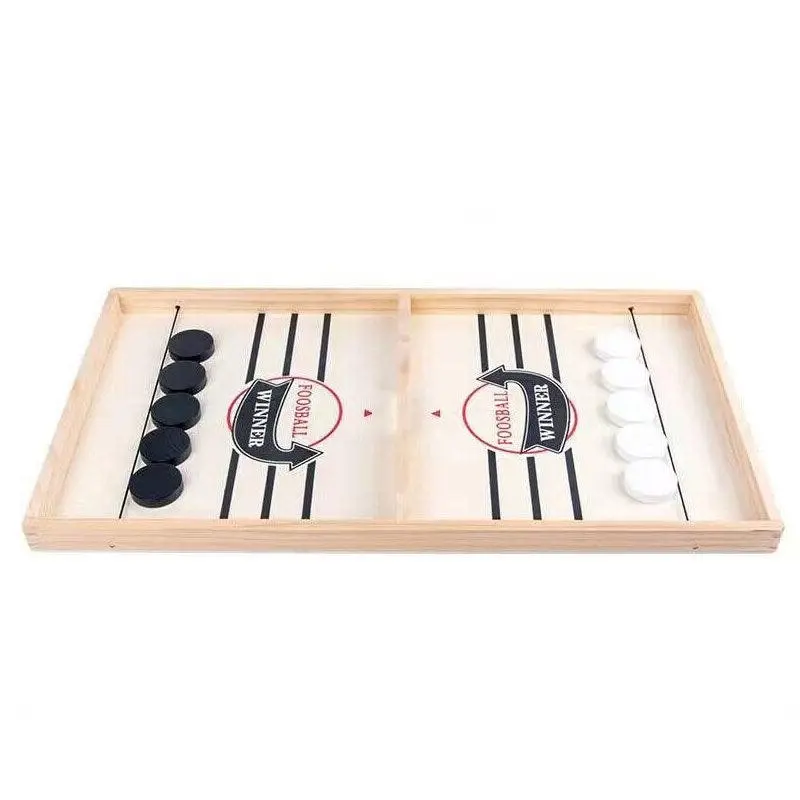 Large Sling Puck Paced Slingpuck Winner Board Game Family Games Toy Hockey Funny