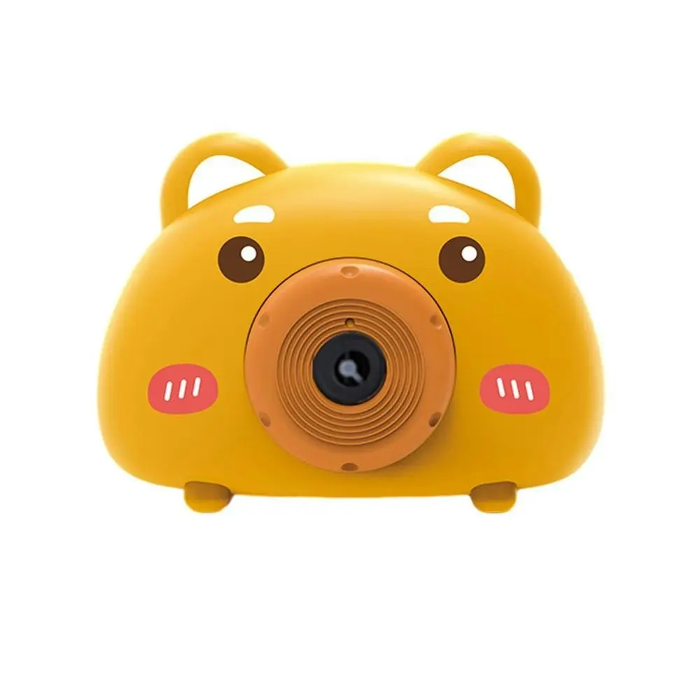 Acousto optic Bubble Machine Camera Animal Pig With Light Music Toy Gift