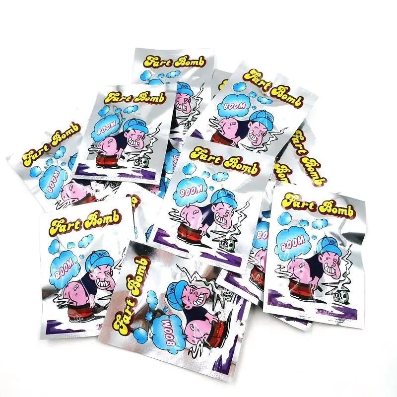 10/20/50x Fart Bomb Bombs Bag Smelly Novelty Stink Prank Gag Trick Joke Game Fun