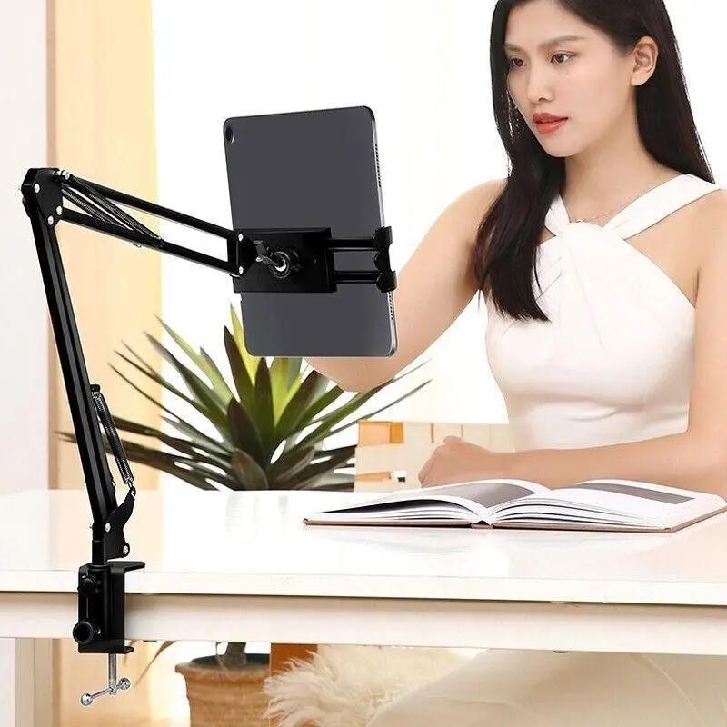 Long Arm Tablet Stand  Lazy Bed Phone Holder Desk Mount For Ipad Iphone Samsung