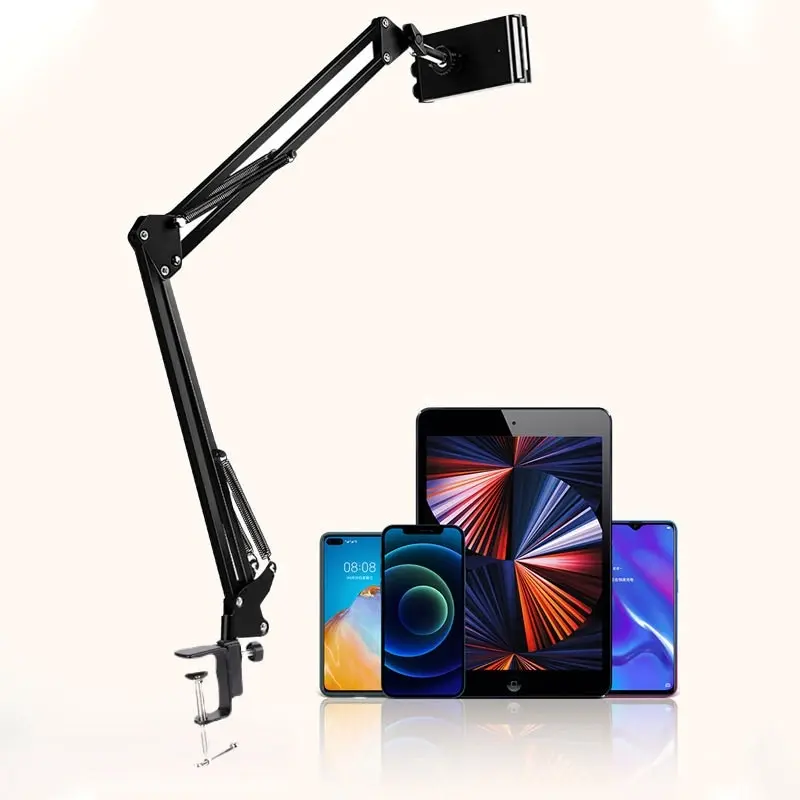 Long Arm Tablet Stand  Lazy Bed Phone Holder Desk Mount For Ipad Iphone Samsung