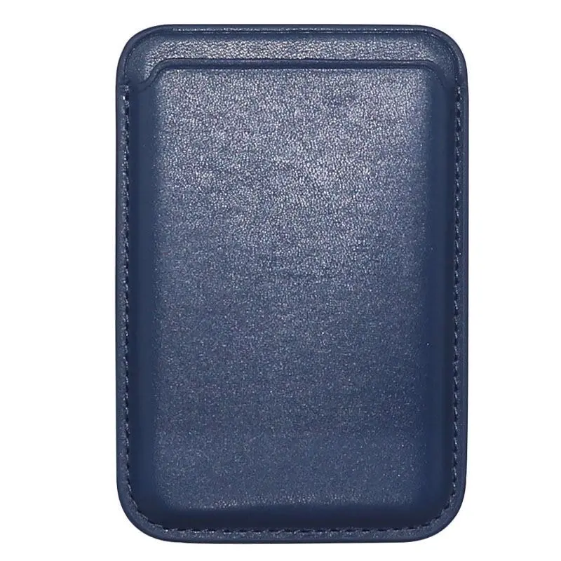 Magnetic Card Holder For Magsafe iPhone 14 13 Pro Max Leather Wallet Card Pocket