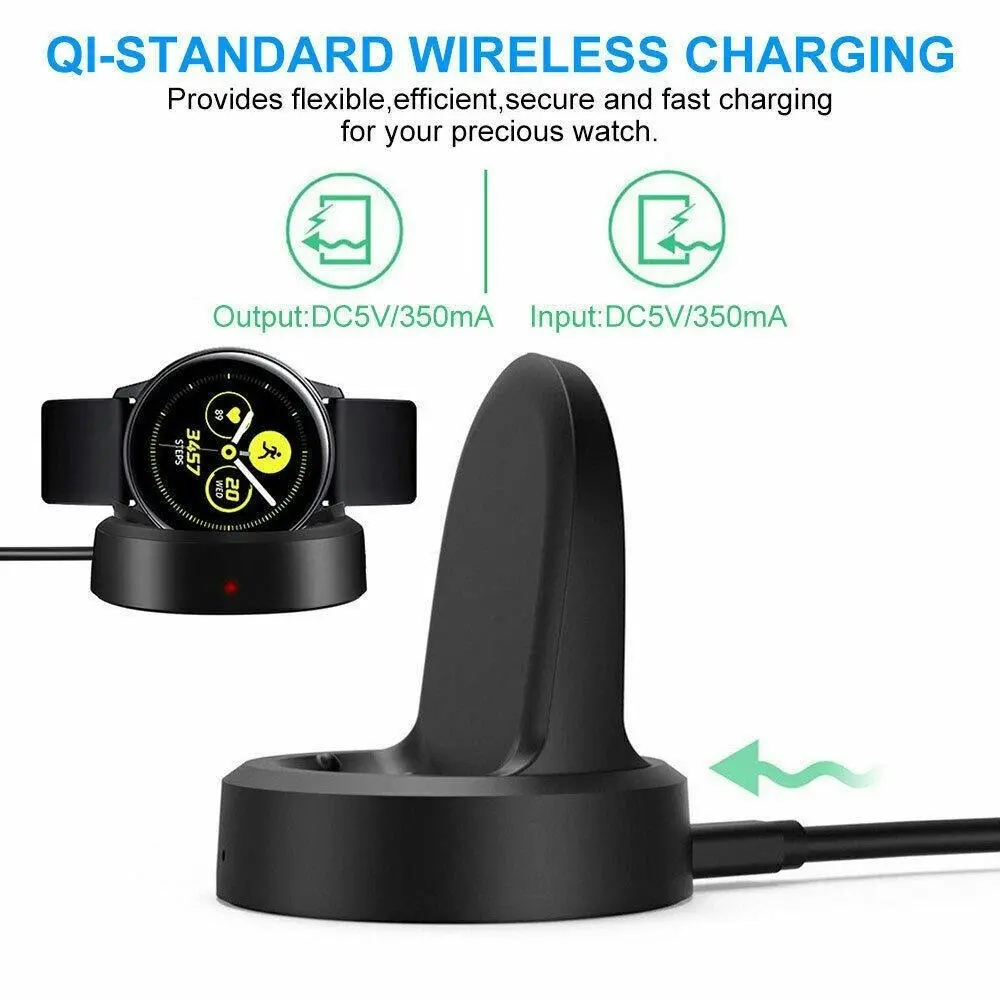 Sport Smart Watch Wireless Charging Dock Charger For Samsung Galaxy Gear S2 S3