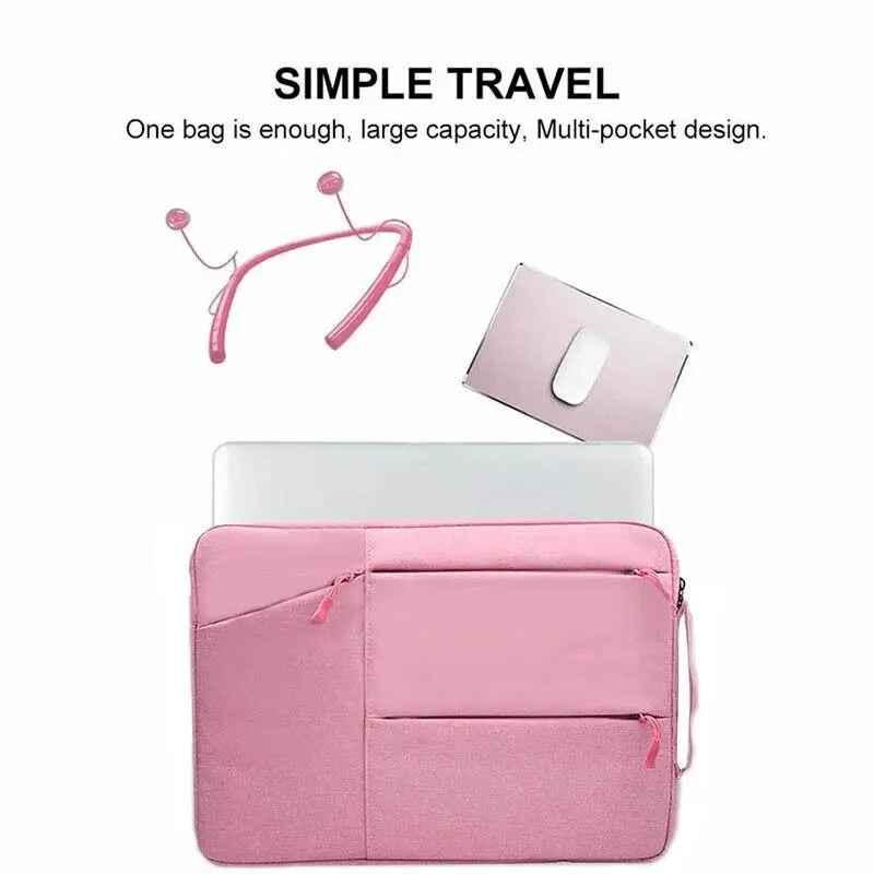 Laptop Sleeve Travel Bag Carry Case For MacBook Air Pro 14.1”-15.4”