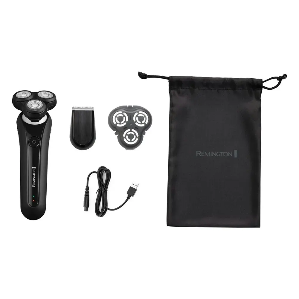 Remington Cordless XR1750AU Limitless X5 Rotary Shaver Face/Hair Trimmer Black