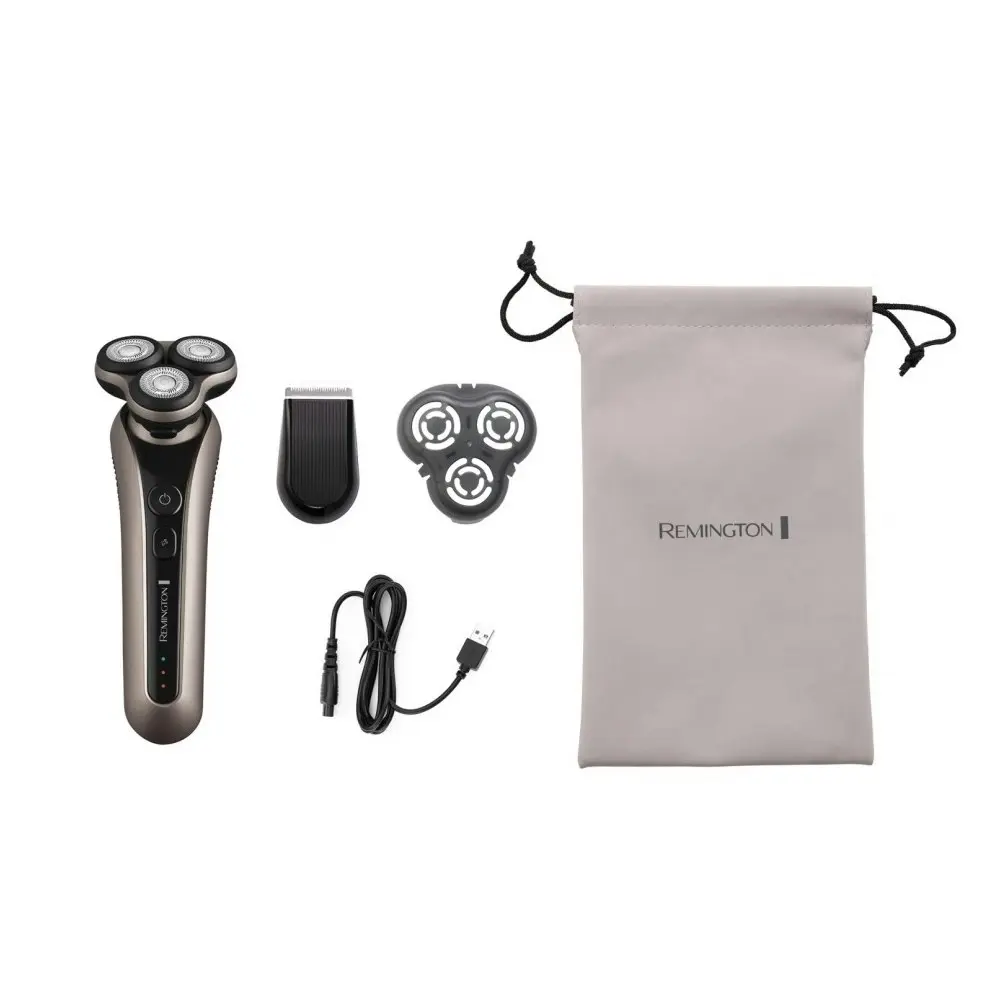 Remington Cordless XR1770AU Limitless X7 Rotary Shaver Face/Hair Trimmer Grey