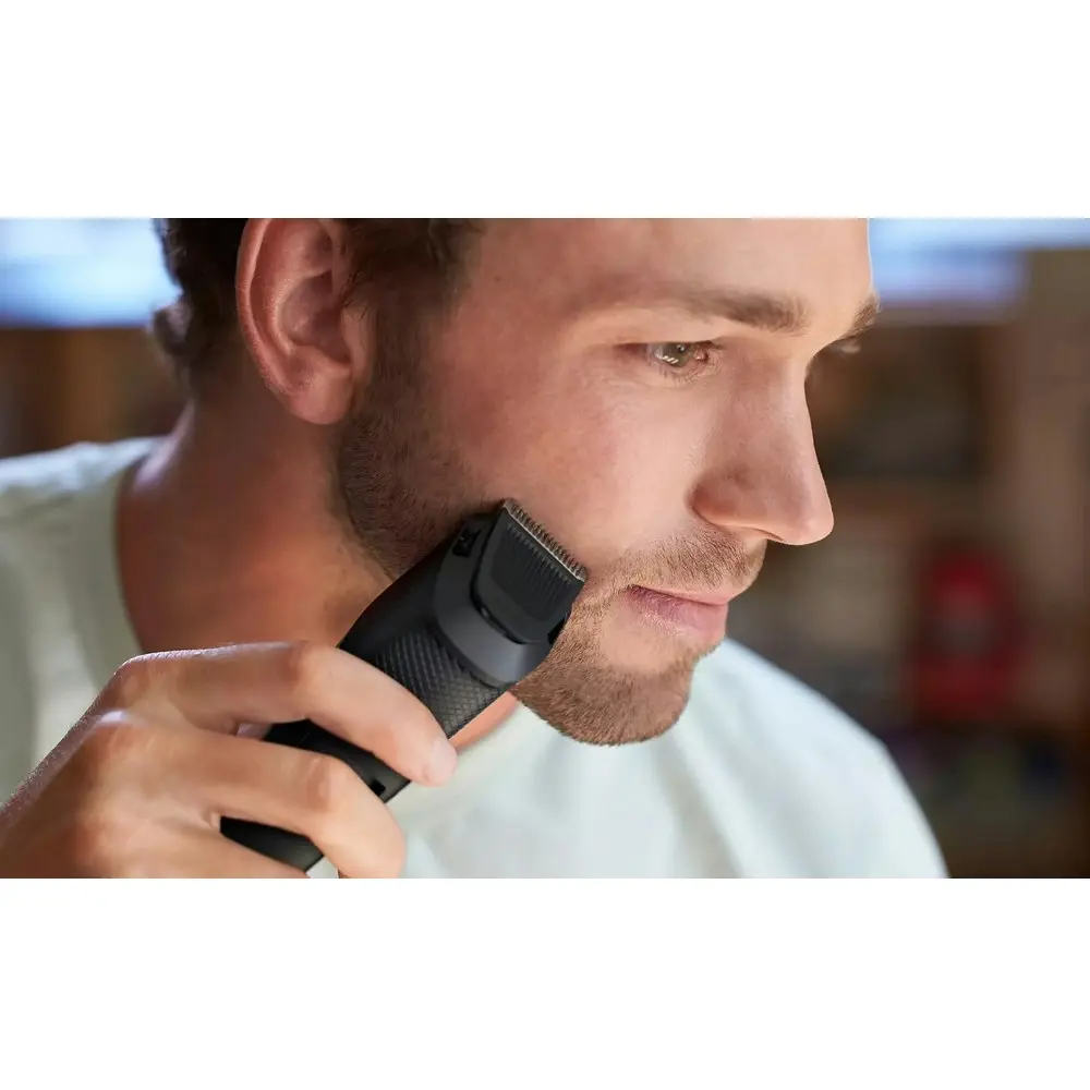 Philips Series 3000 Rechargeable Electric Mens Beard Hair Trimmer/Clipper Styler