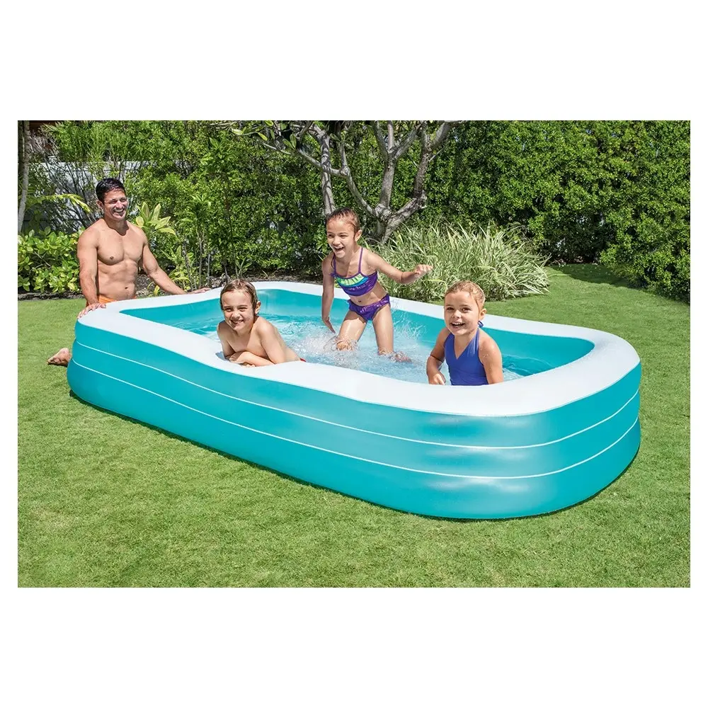 Intex Swim Centre 3.05x1.83m Inflatable Kids/Family Swimming Pool Water Tub 6y+