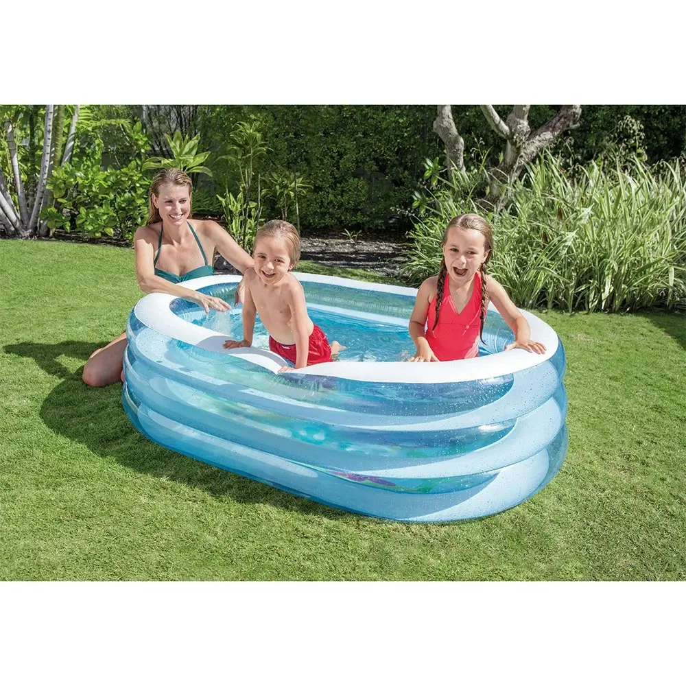 Intex My Sea Friends Kids 163cm Inflatable Swimming Pool Outdoor Garden Fun Play