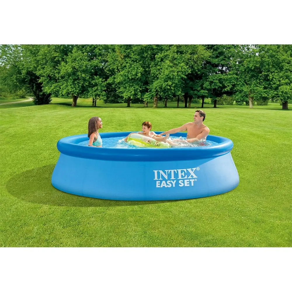 Intex EasySet 3.05mx76cm Above Ground Swimming Pool Set Outdoor/Garden Blue