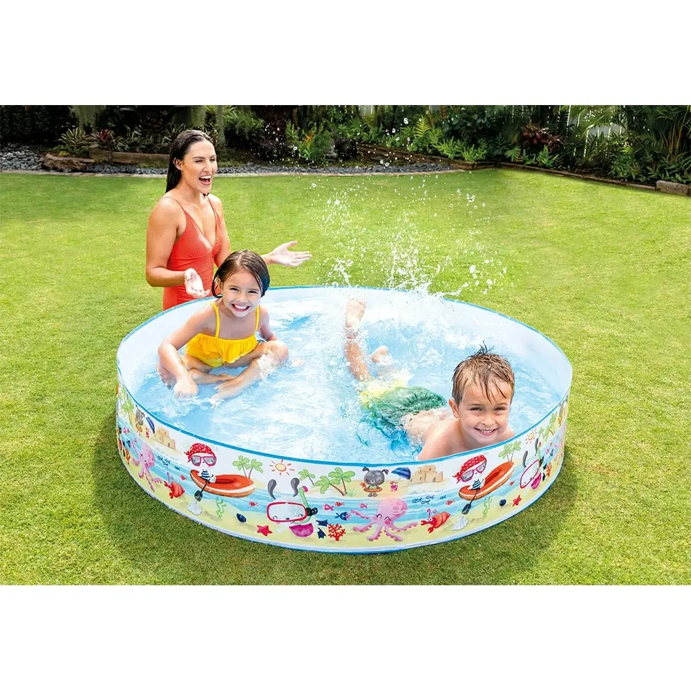 Intex Fun At The Beach 1.52mx25cm Snapset Swimming Pool Kids/Children Outdoor