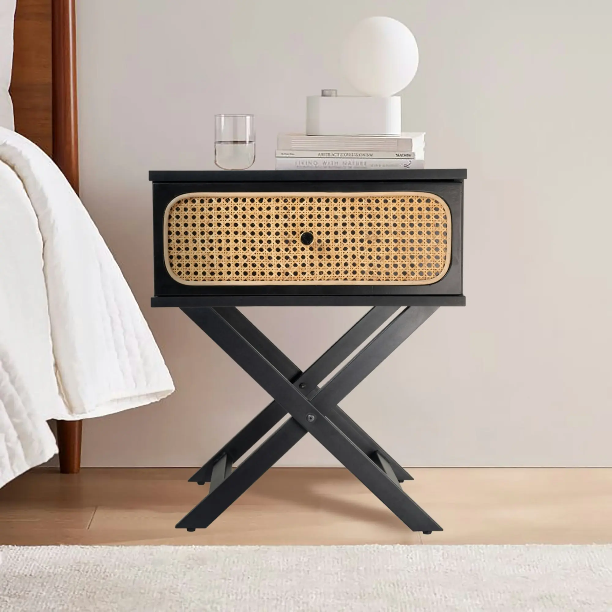 Minya (Rattan) Bedside Table