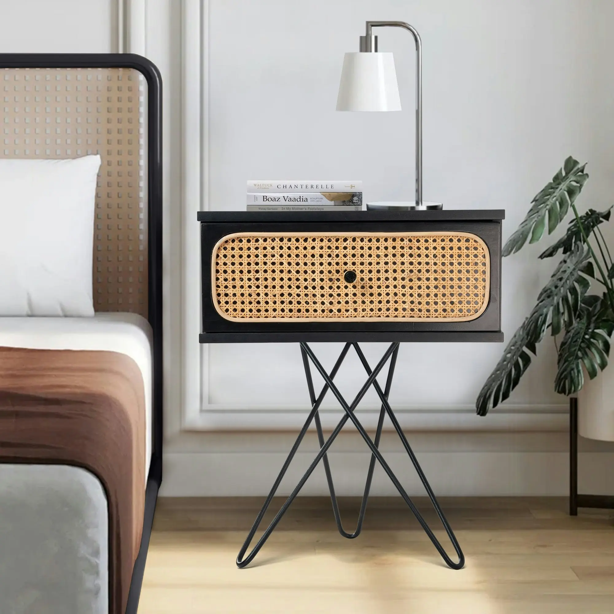 Susie (Rattan) Bedside Table