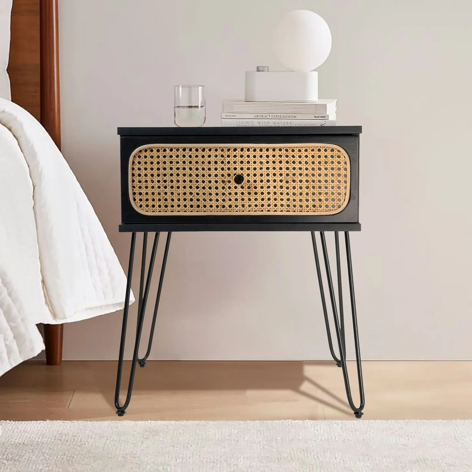 Ashe (Rattan) Bedside Table