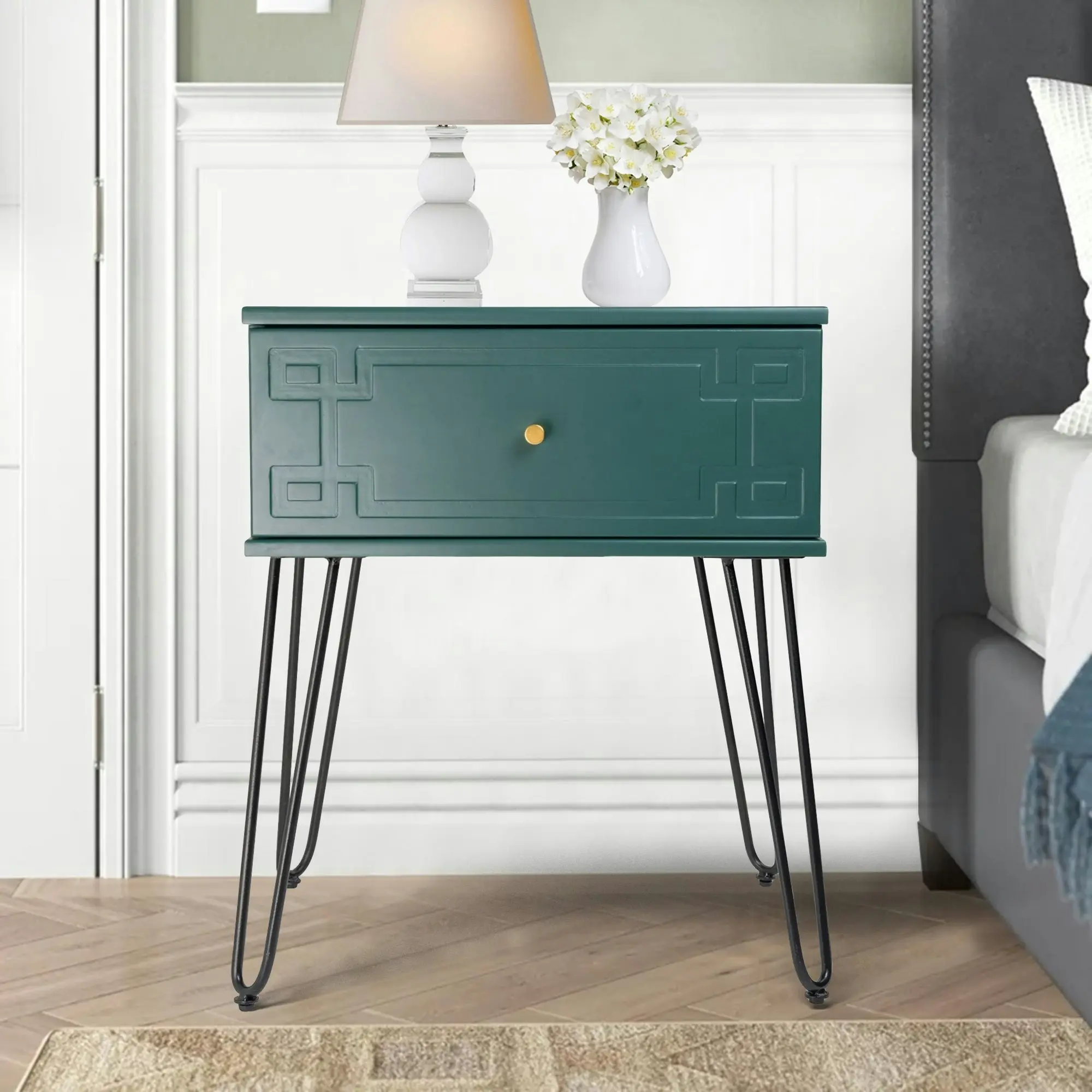 Ashe (Pattern) Bedside Table