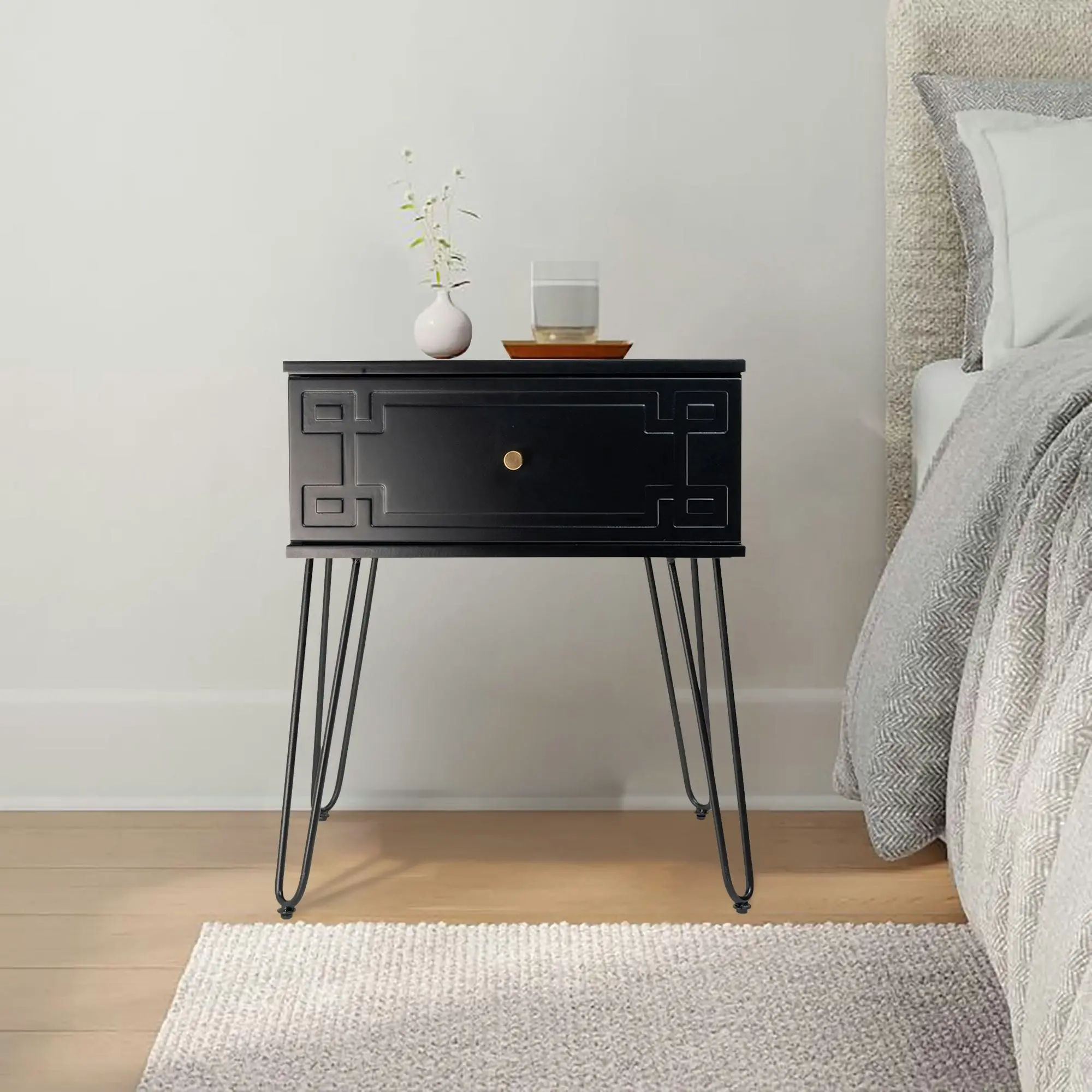 Ashe (Pattern) Bedside Table