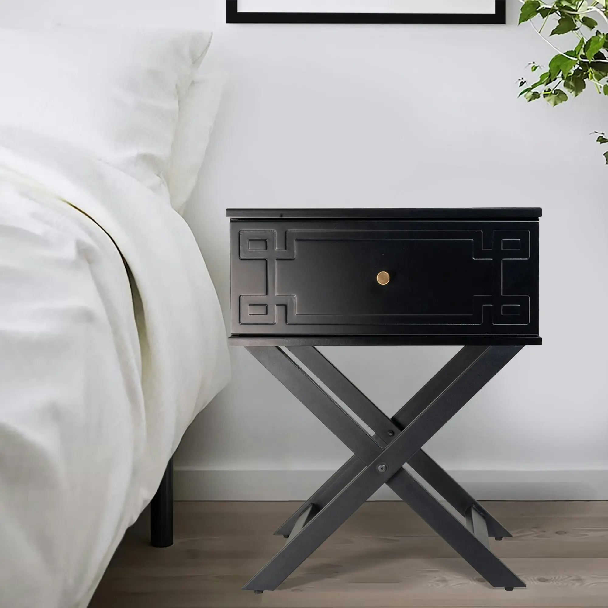 Minya (Pattern) Bedside Table