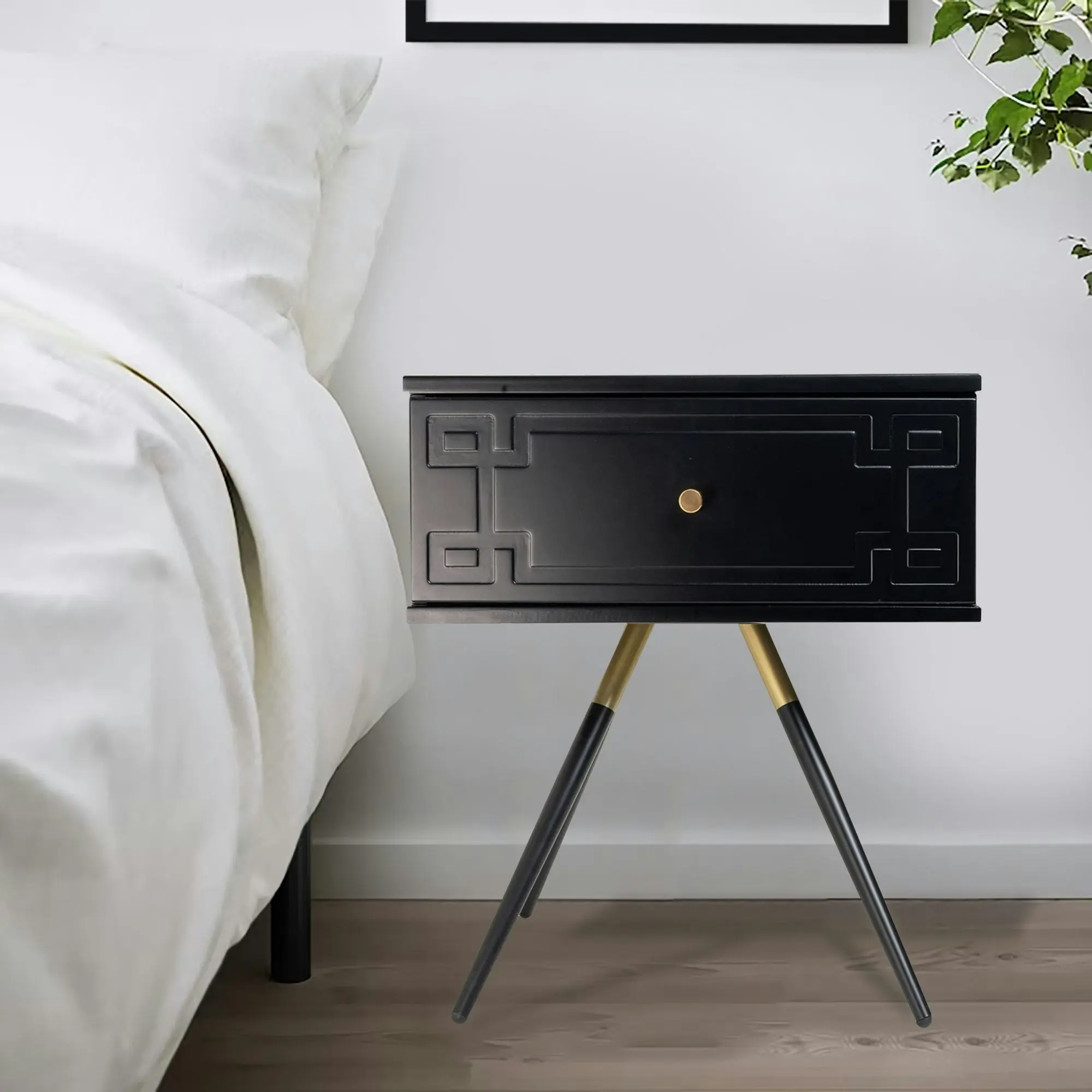 Athena (Pattern) Bedside Table