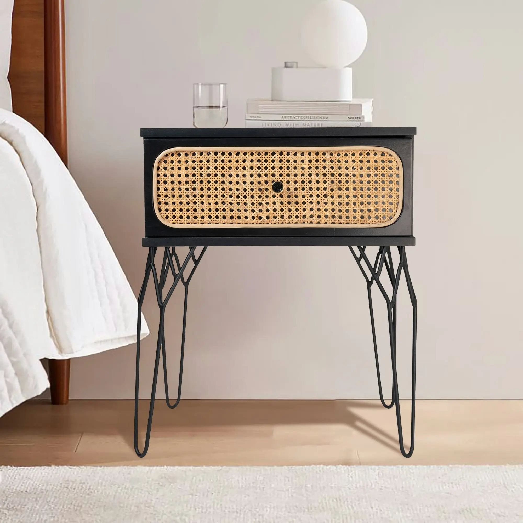 Kyra (Rattan) Bedside Table