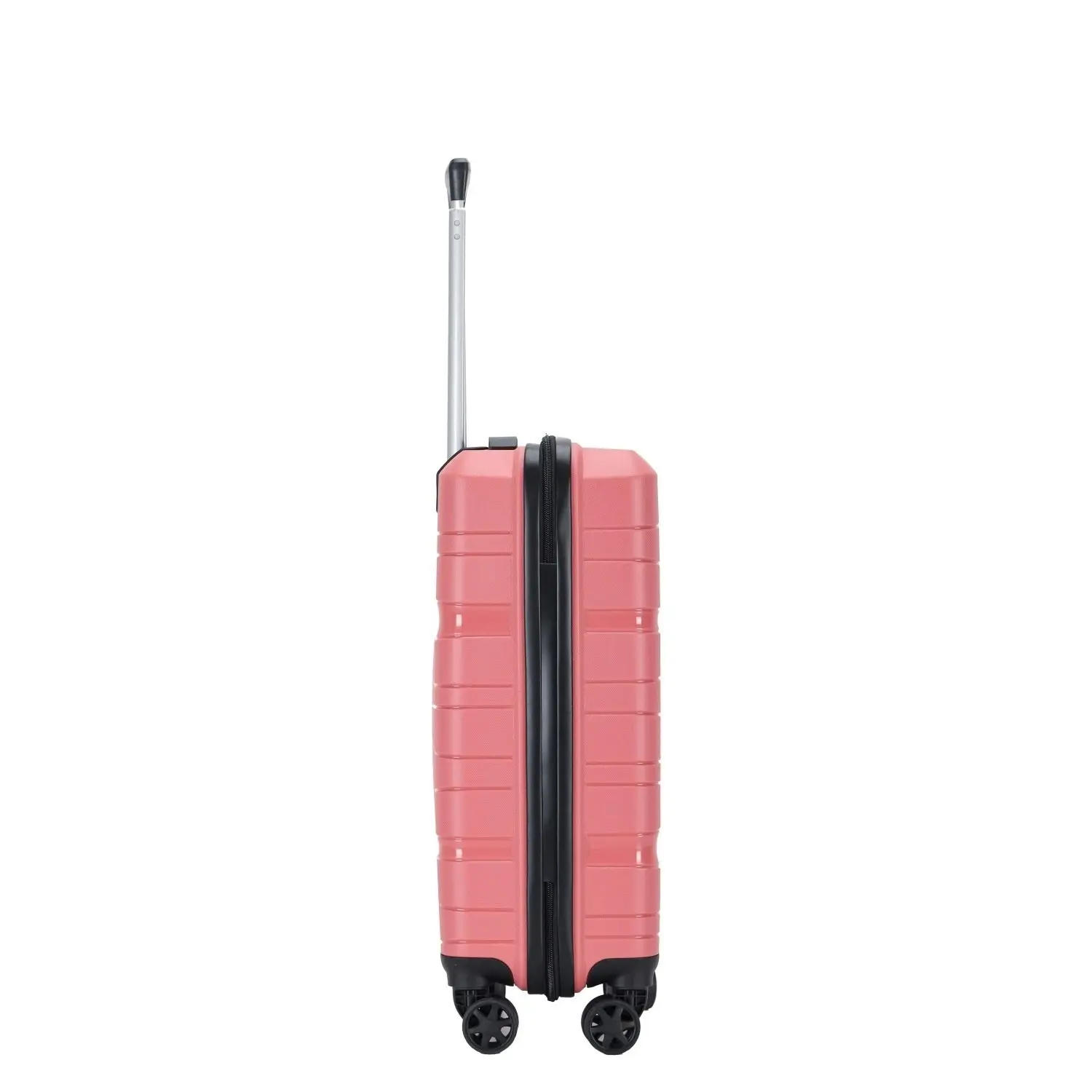 Swiss Equipe Brighton Luggage Small Wheeled Trolley Hard Suitcase Pink 42L