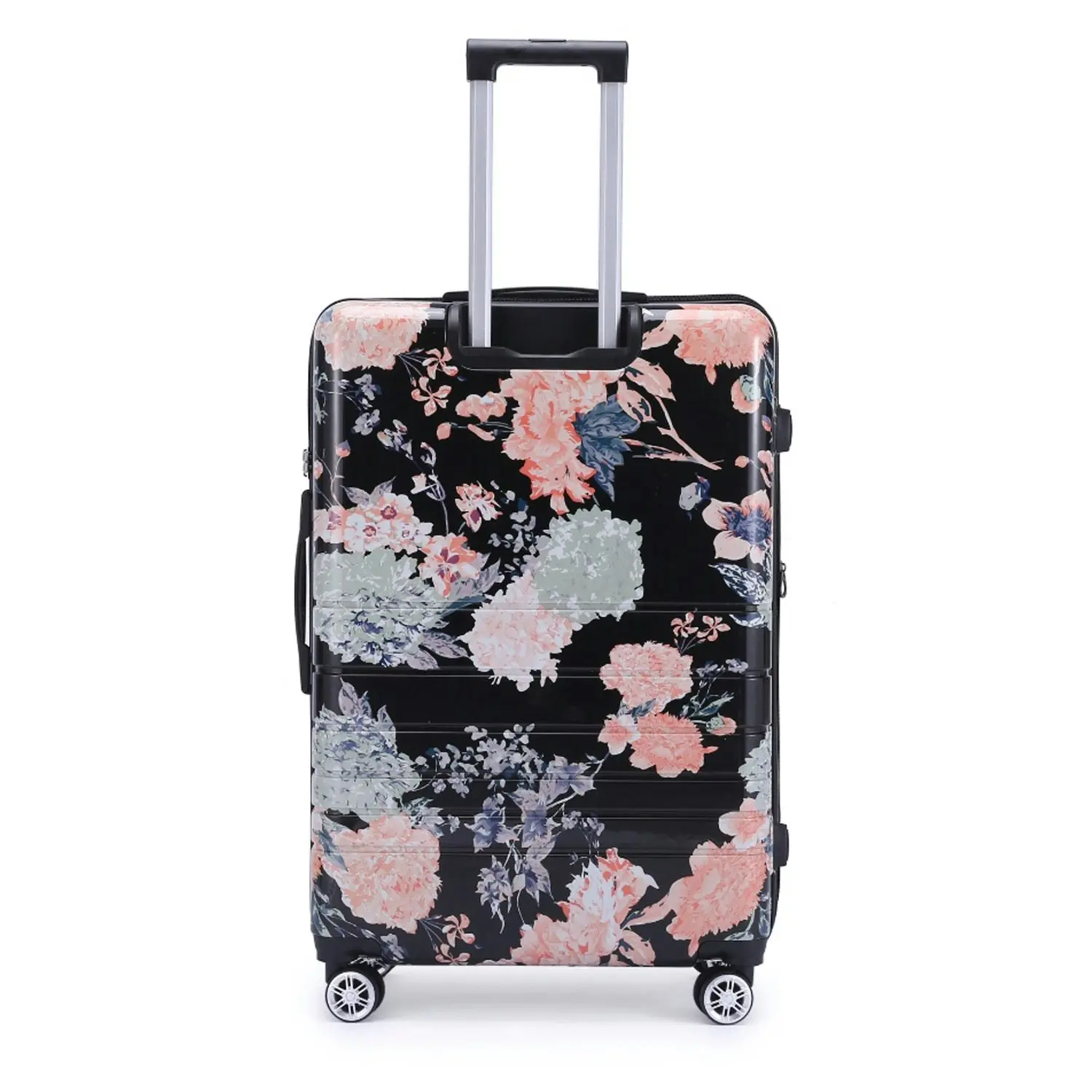 Kate Hill Bloom Luggage Large Wheeled Trolley Hard Suitcase Floral 120-139L