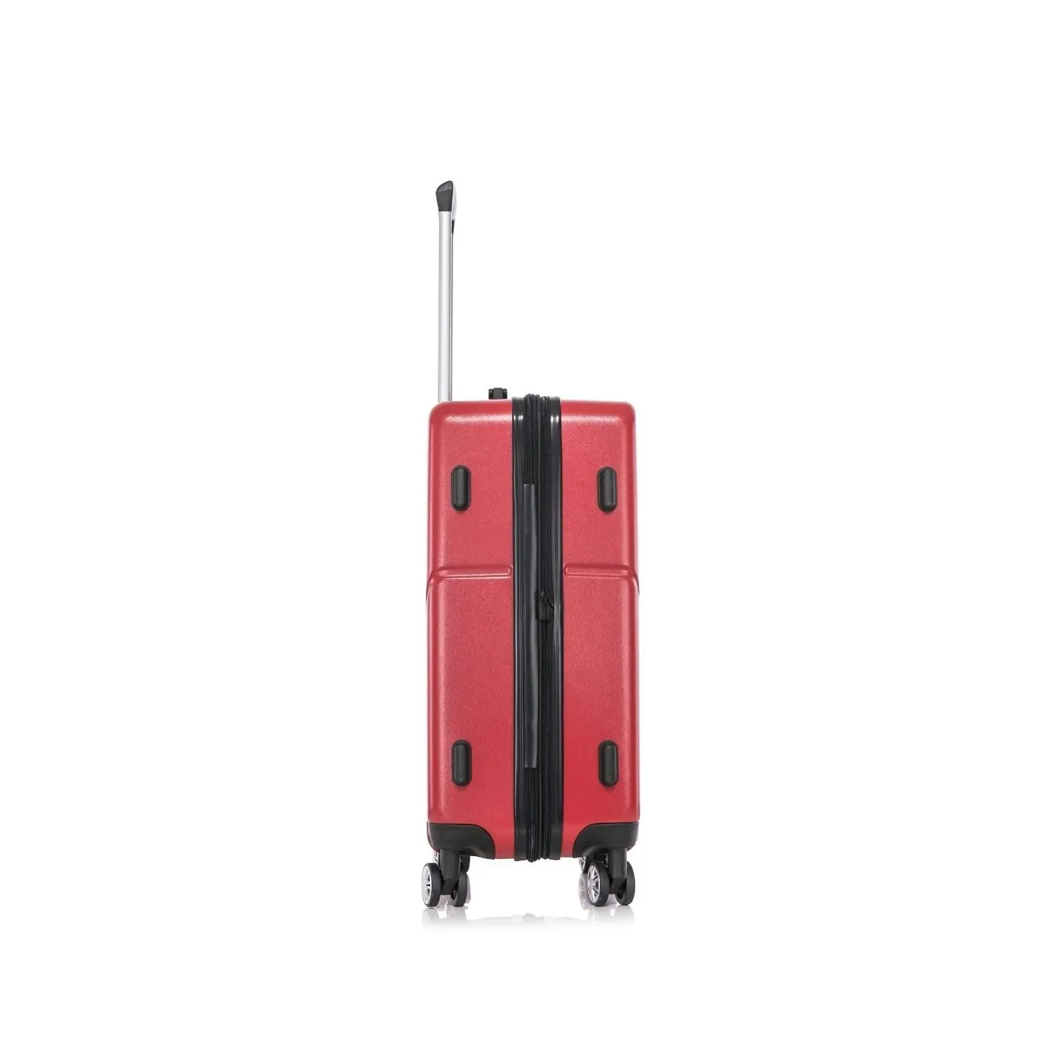 SwissTech Explorer 78.4L/66cm Checked Travel Luggage Suitcase Trolley Blood Red