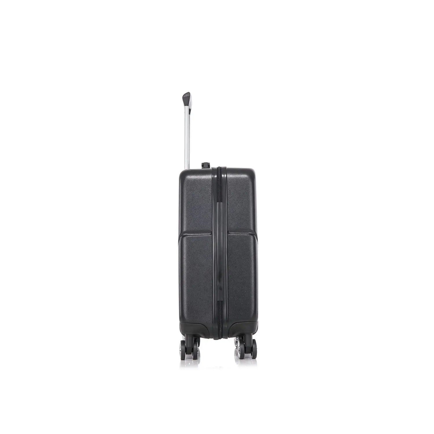 SwissTech Explorer 45L/56cm Carry On Luggage Travel Suitcase Trolley Bag Black