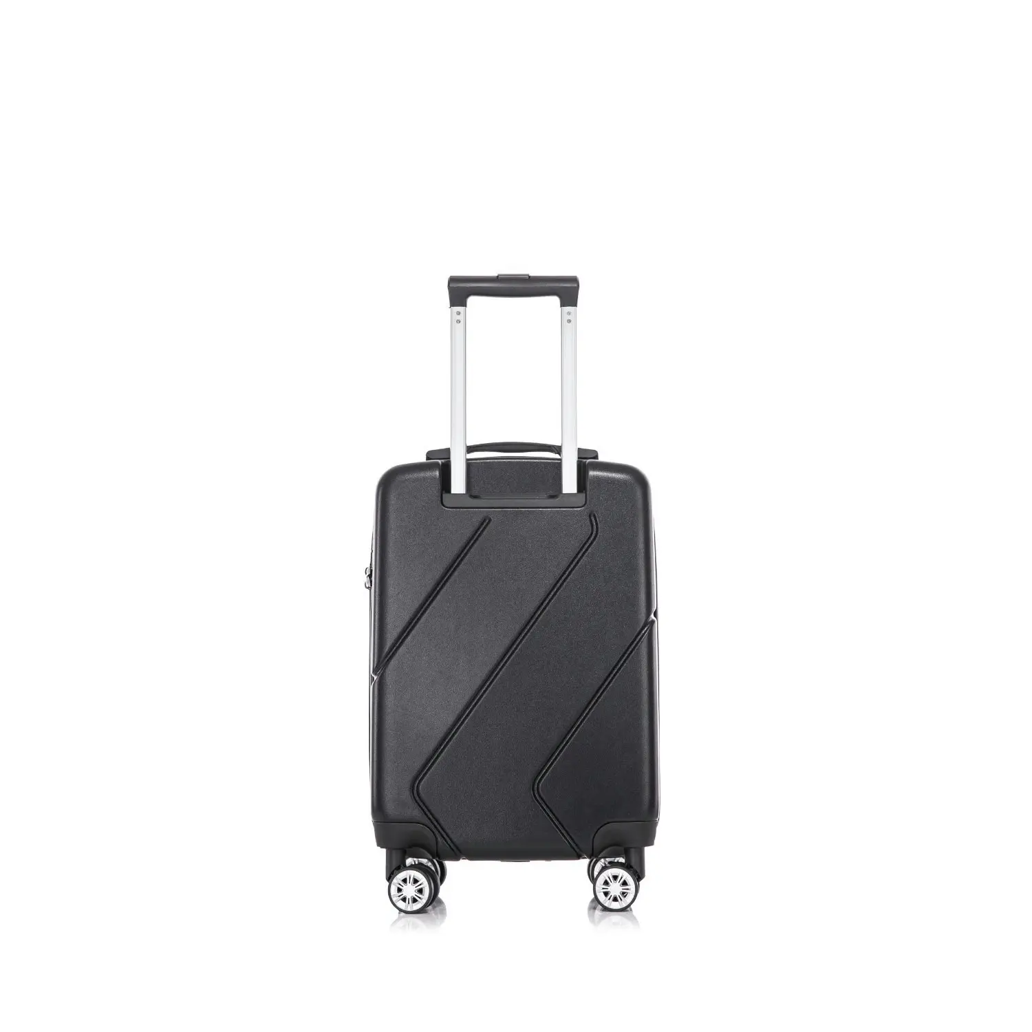 SwissTech Explorer 45L/56cm Carry On Luggage Travel Suitcase Trolley Bag Black