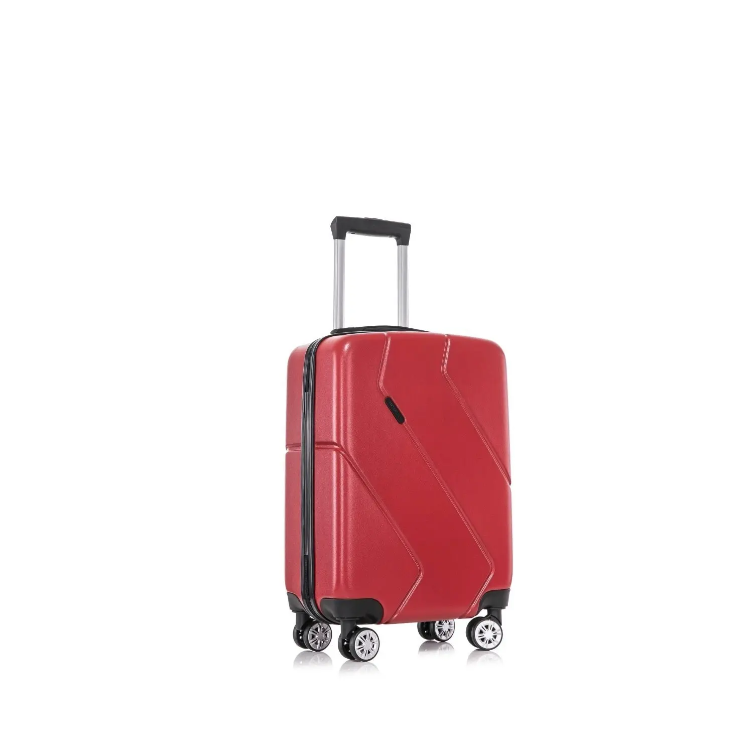 SwissTech Explorer 45L/56cm Carry On Travel Luggage Suitcase Trolley Blood Red