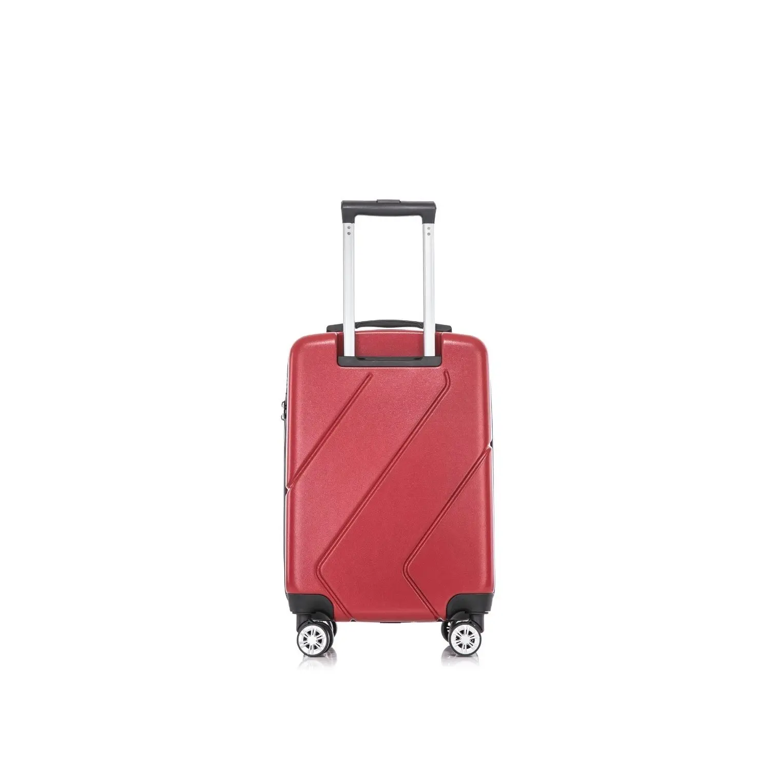 SwissTech Explorer 45L/56cm Carry On Travel Luggage Suitcase Trolley Blood Red