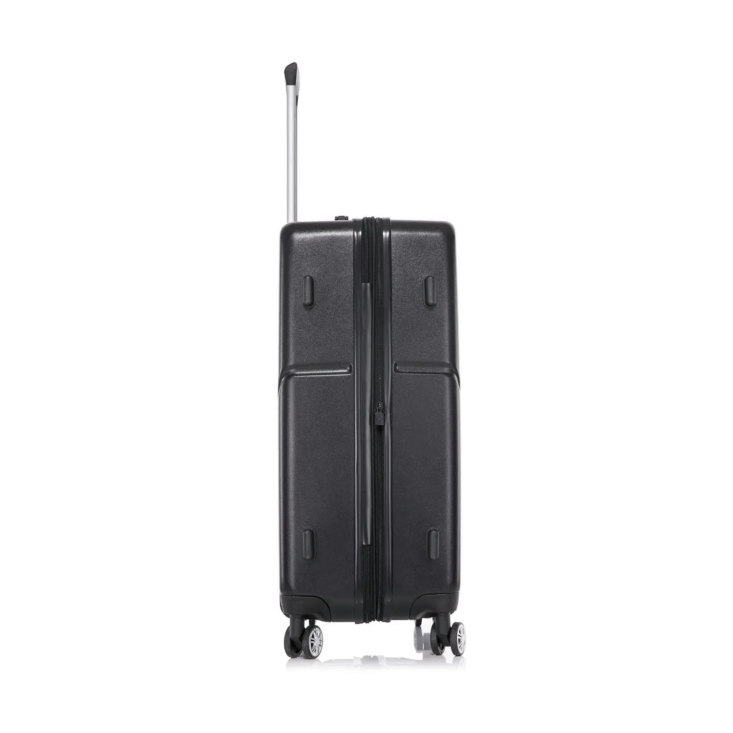 SwissTech Explorer 118L/76cm Checked Luggage Travel Suitcase Trolley Bag Black