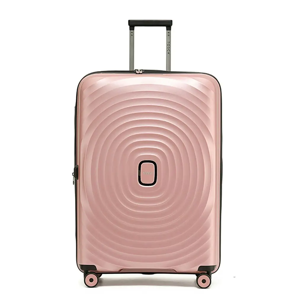 2pc Tosca Eclipse 20"/29" Travel Trolley Travel Suitcase Small/Large Rose Gold